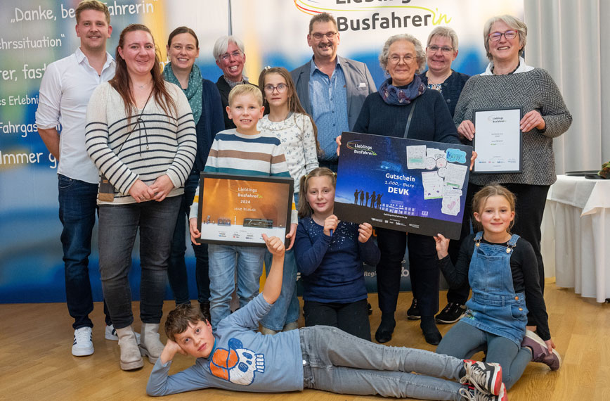 Preisverleihung LieblingsbusfahrerIn 2024