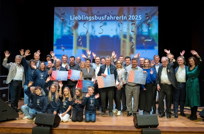 Preisverleihung LieblingsbusfahrerIn 2025
